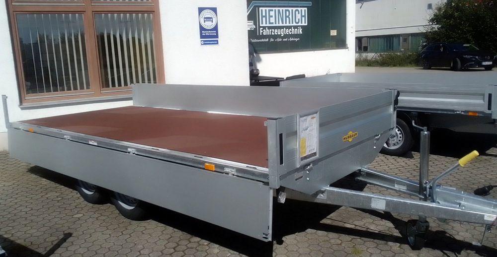 Humbaur HT 254118 - 2500 kg Tandem-Hochlader - NEU