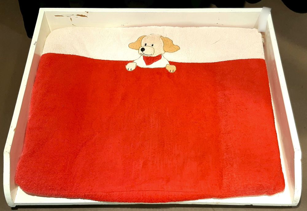 Wickeltischplatte 94*77*17cm Holz für Kommode z.B. IKEA Hemnes, mit Auflage Sigikid