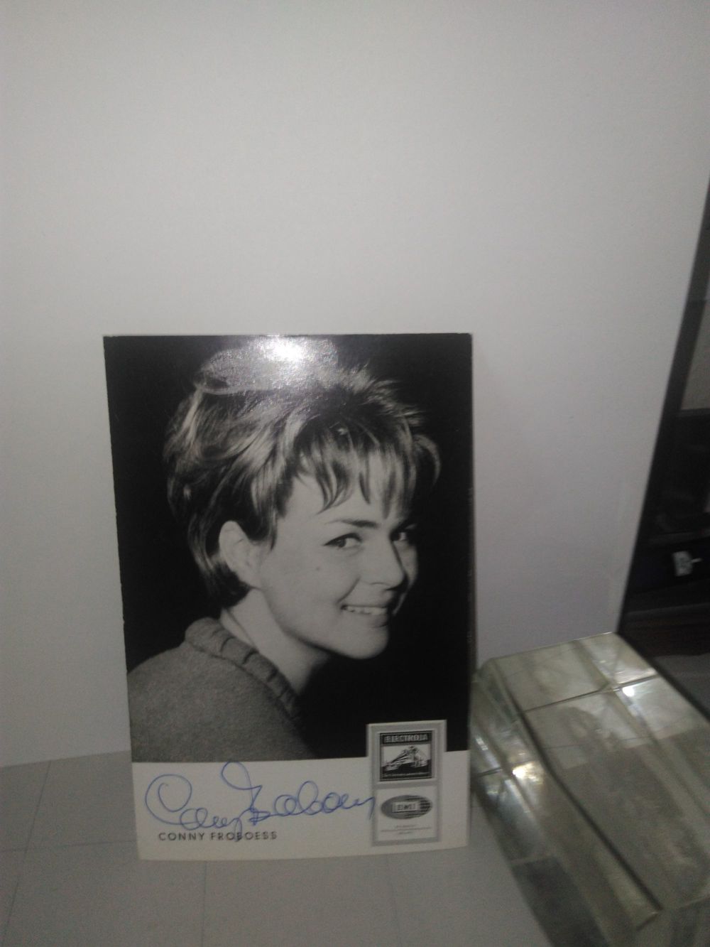 Conny Froboess Autogrammkarte Original Signiert