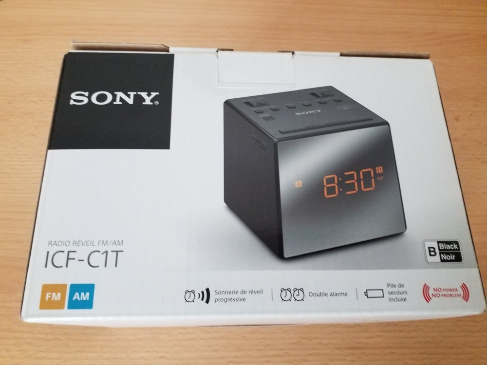 Sony Uhrenradio ICF-C1T