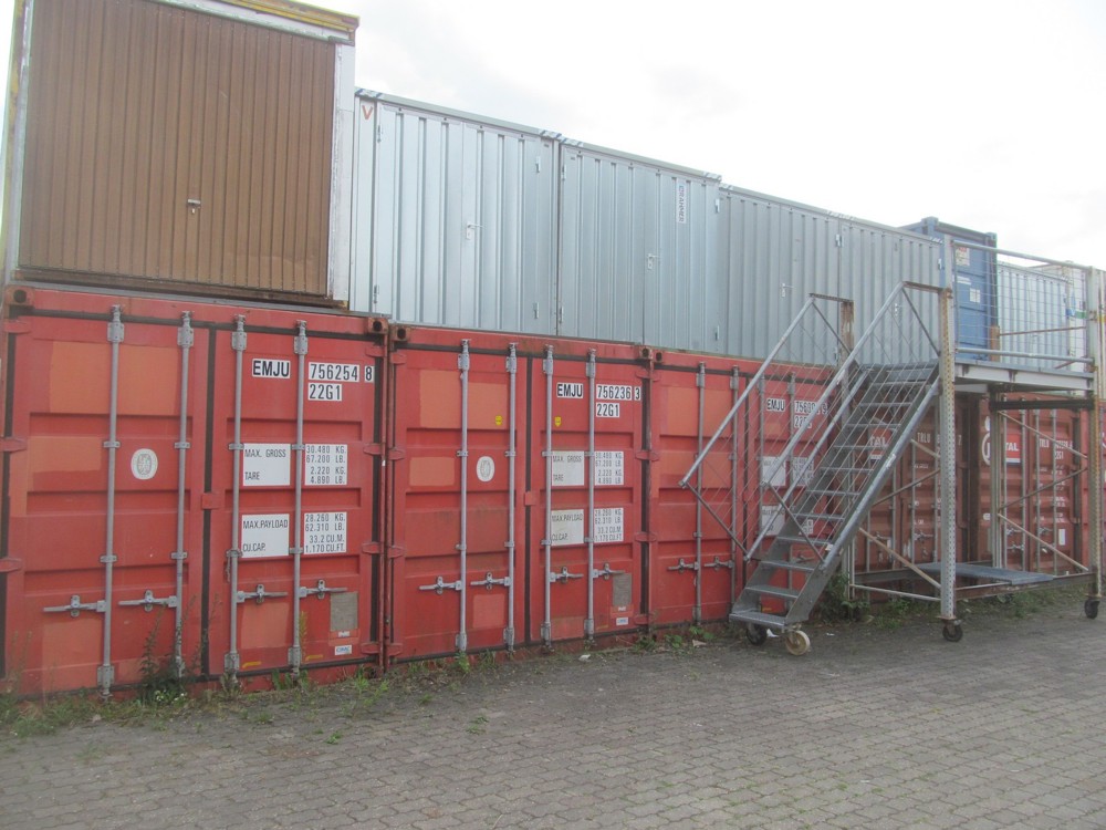 Container Lagerbox 6X2,5X2,5m Lager Abstellraum Lagerraum Lager