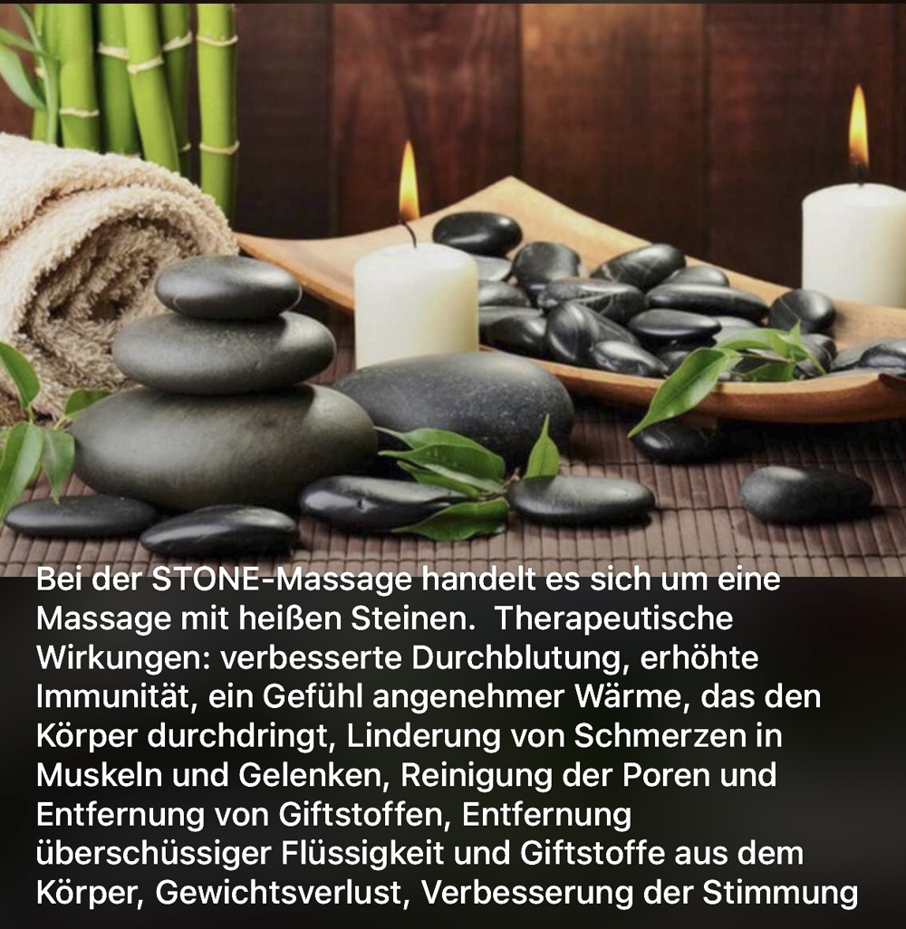 Massage Hot Stone Massage 