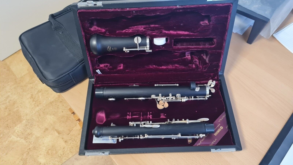 Oboe Yamaha YOB-432 F gebraucht, Vollautom., franz. Griffweise, Mech. Neusilber