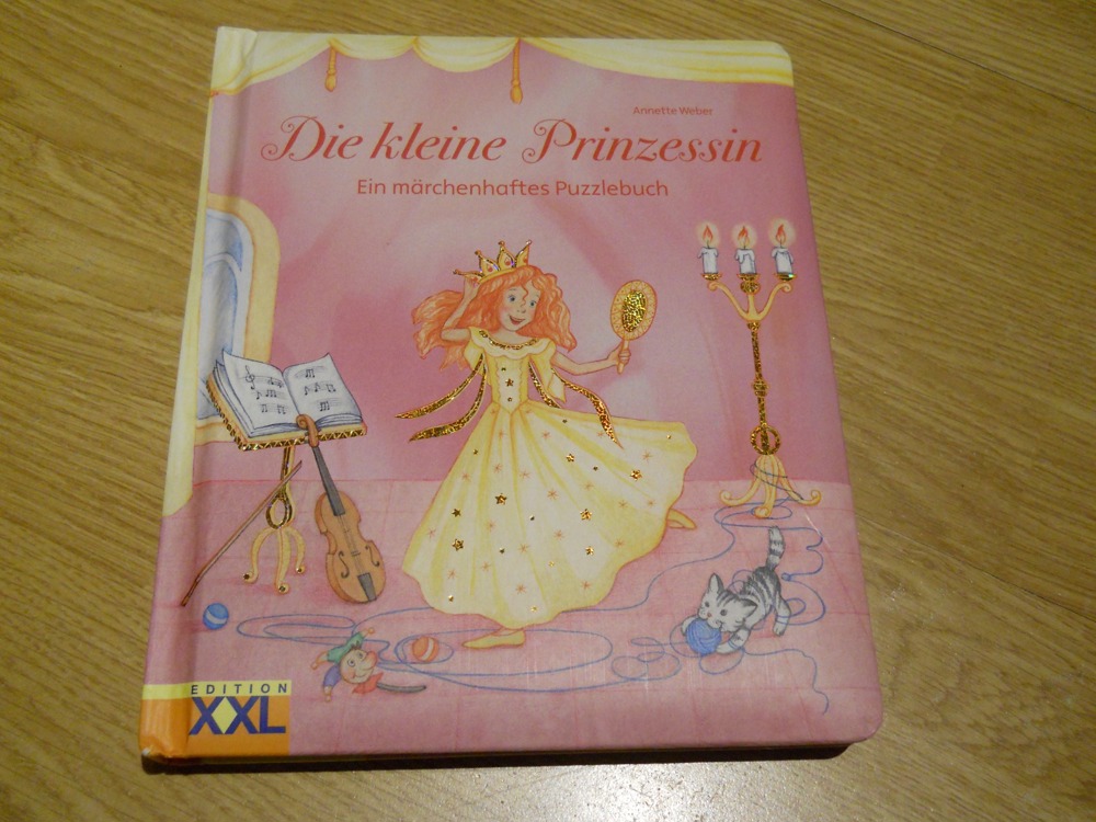 Die kleine Prinzessin , Lese , Puzzlebuch.LESEBUCH.