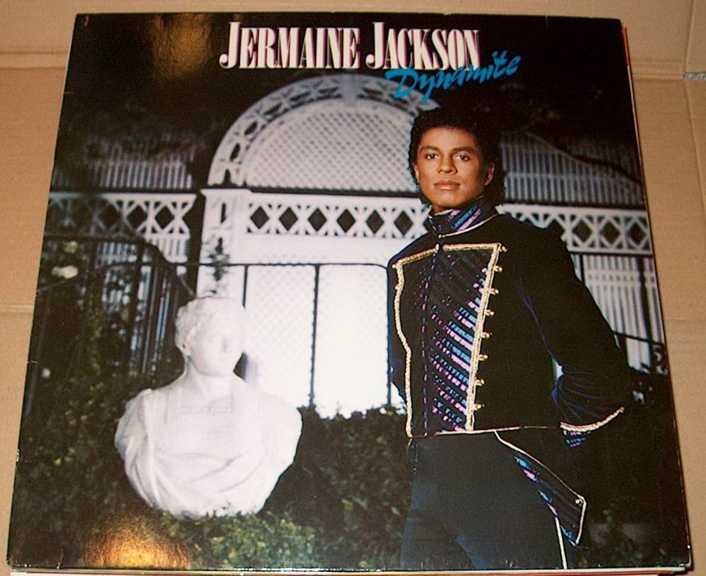 B lp jermaine jackson dynamite 1984 arista club edition 40727 0 schallplatte album