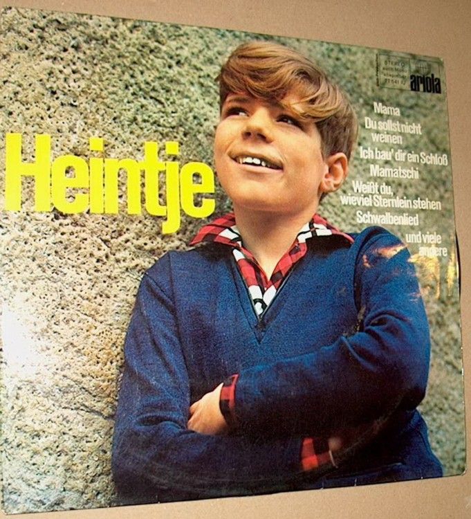B LP HEINTJE Heintje 1967 Ariola 77541 IU Schallplatte Album Vinyl 