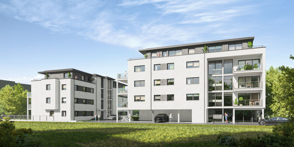 Grundstück mit Projektierung von 34 Wohnungen + Baugenehmigung in Balingen