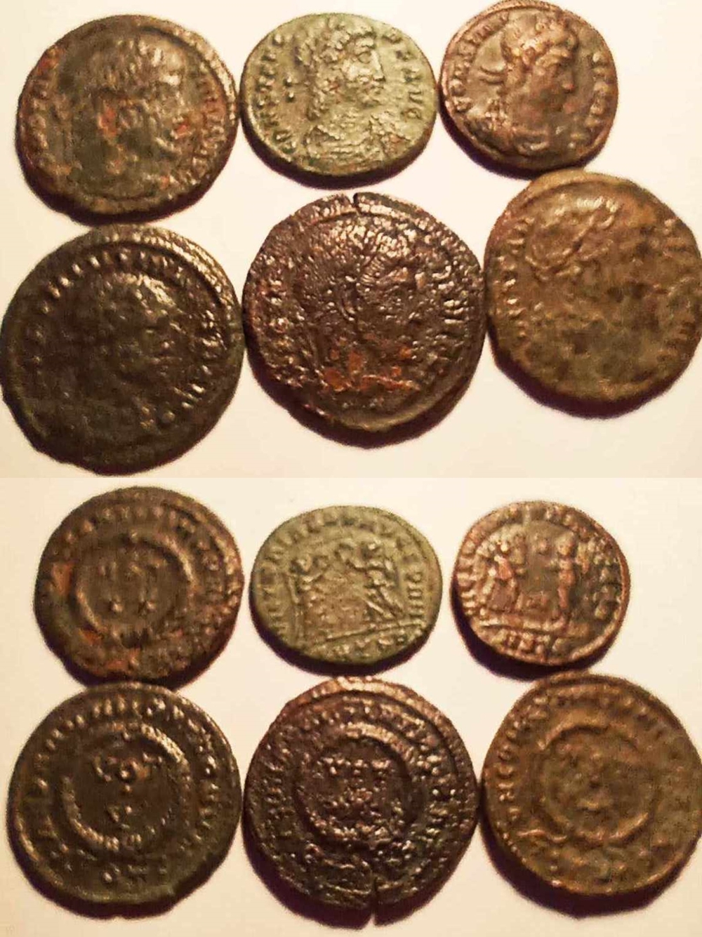 Römische Münzen, 6 stück, SELTEN!