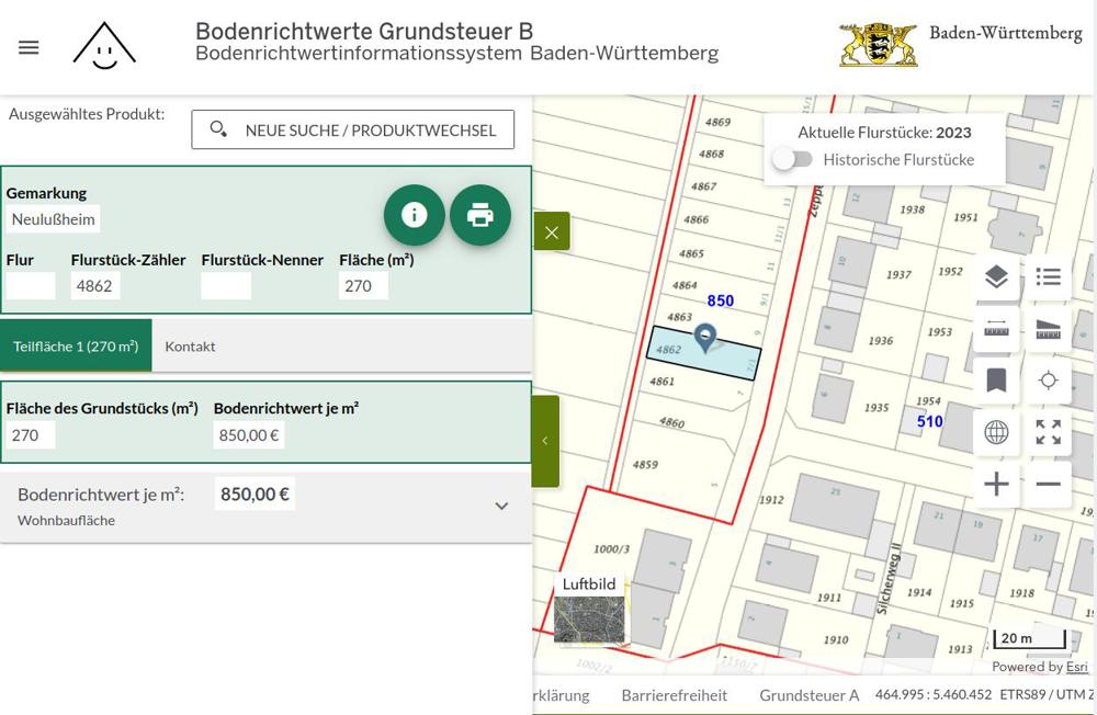 Verkauf - Baugrundstück   Bauplatz in Neulussheim - von Privat an Privat - keine Makleranfragen!