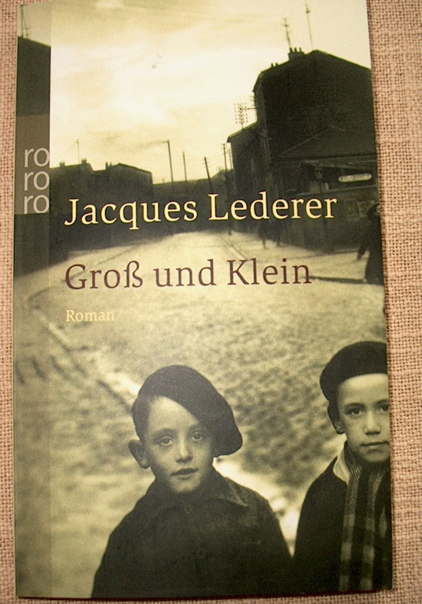 BT Roman Jacques Lederer Gross und Klein 2004 Rowohlt Taschenbuch 112 Seiten Buch 