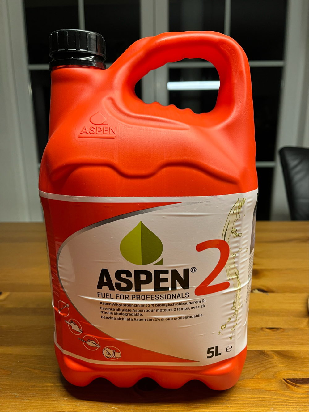 Aspen 2 Alkylatbenzin für Gartengeräte