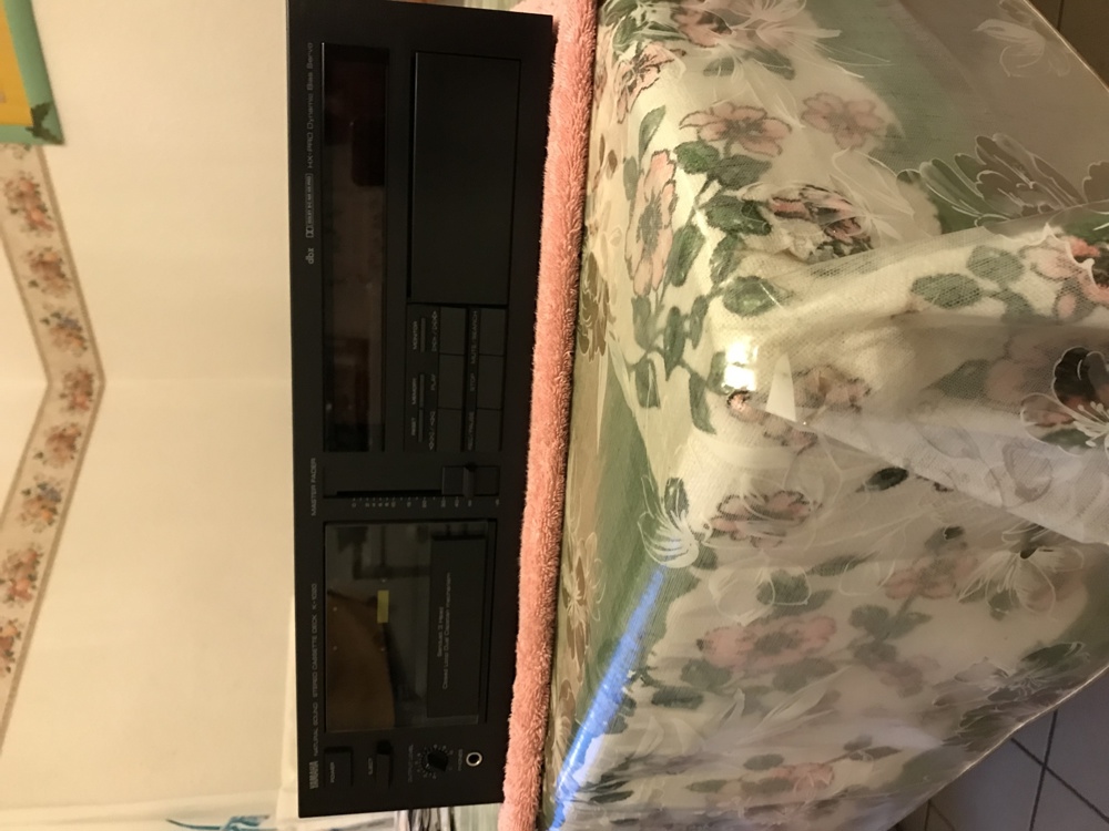 YAMAHA Hi End Tape Deck K 1020 neuw. Schwarz 