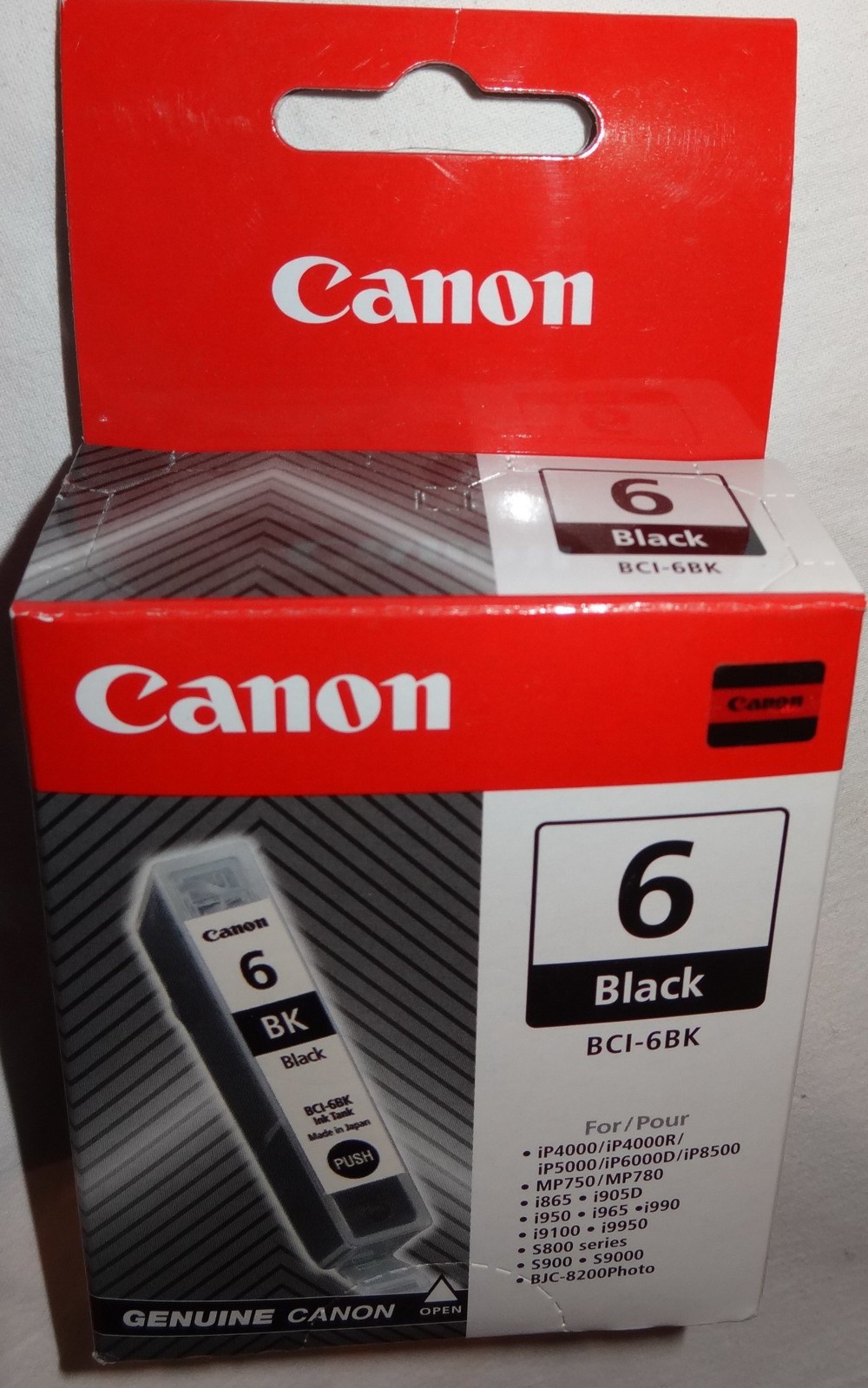 S Canon 6 BCI-6BK Originalpatrone schwarz Tintenpatrone 13ml Druckerpatrone unbenutzt   Auch unsere 