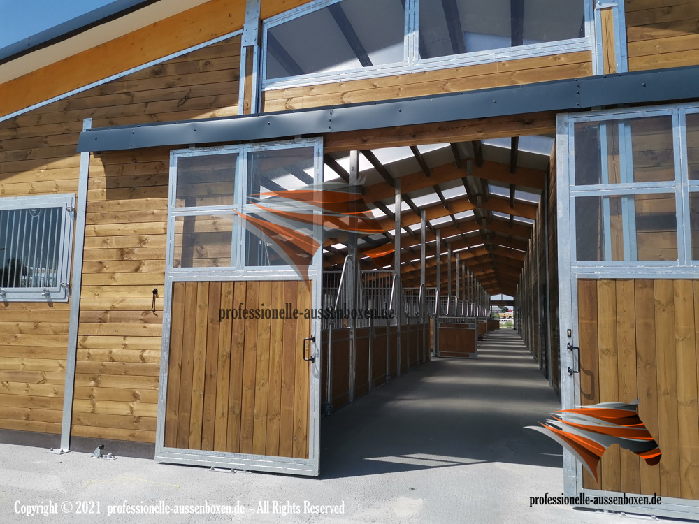 Ställe - Pferdebox, Pferdestall & Stallbau und Offenstall kaufen | Pferdeunterstand