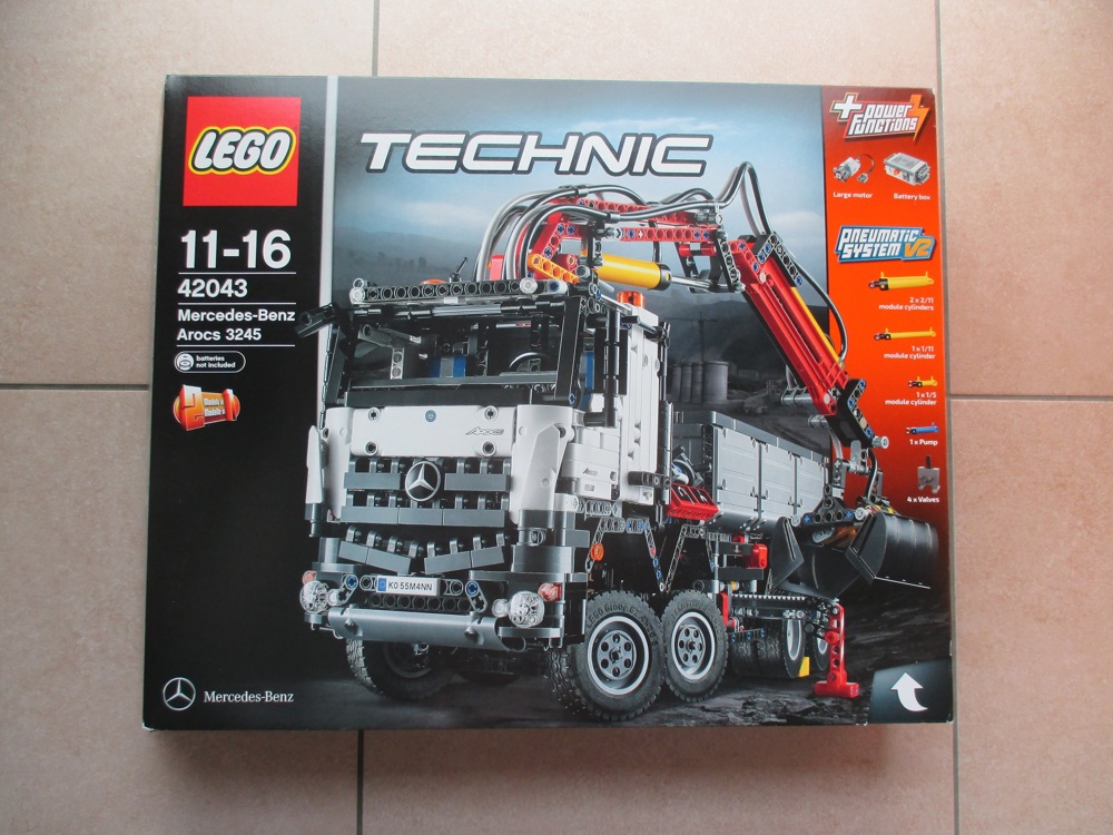 Lego Technics 42043 Arocs3245 2in1 Neuwertig