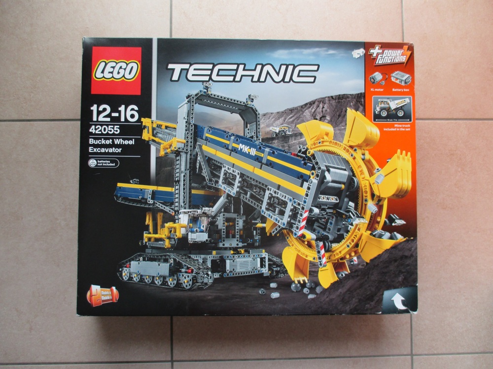 Lego Technics 42055 Schaufelradbagger Bucket Wheel Excavator 2in1 Neuwertig!
