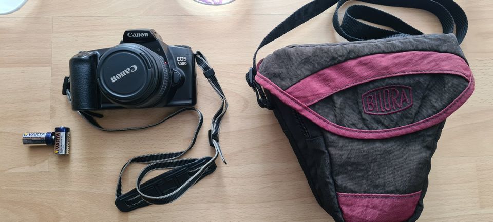 Spiegelreflexkamera Canon EOS 3000_ 52mm_36-76mm_Tasche