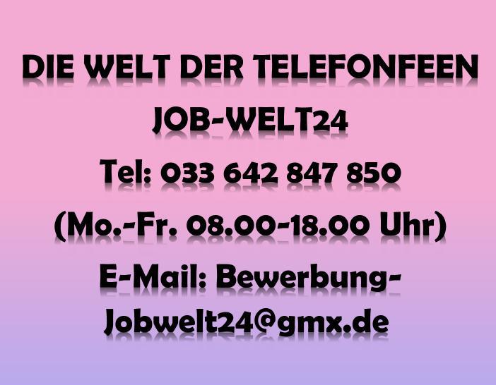 Telefonistin Job Heimarbeit Bundesweit Homeoffice Nebenjob Verd. b. 43,20 EUR Std. Leichte Tätigkeit