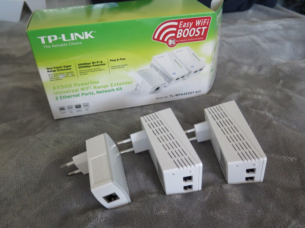 TP-Link Network Kit, Model No. TL-WPA4220T, gebraucht.