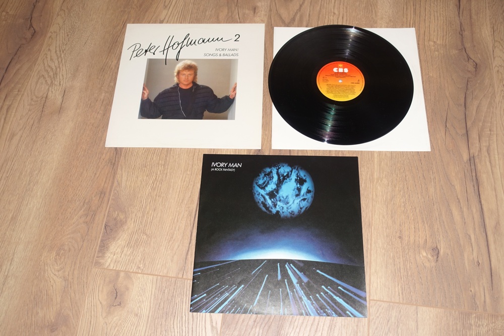 Peter Hofmann2  LP Vinyl "Ivory Man   Songs & Ballads" 1984 Erstpressung CBS