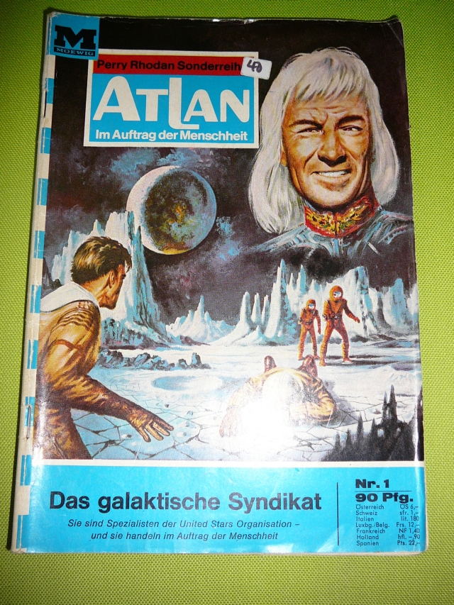 ATLAN-Fans aufgepasst! 96 ATLAN Hefte 1. AUFLAGE aus den 70er Jahren zu verkaufen. 