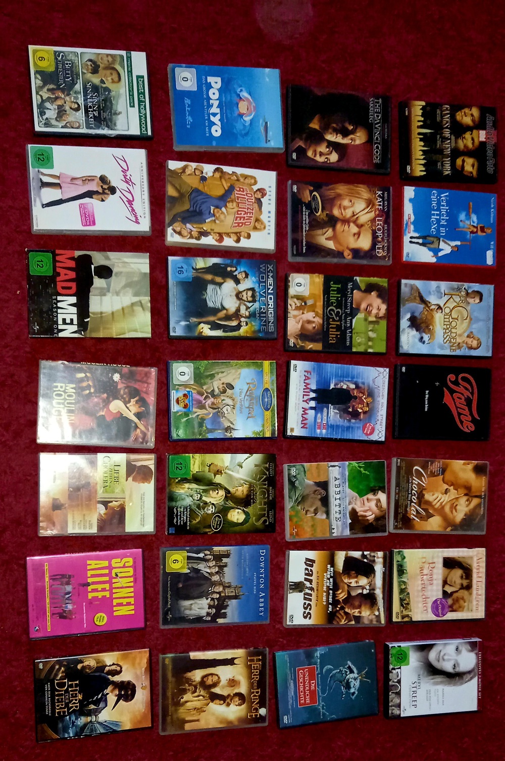 DVD s mit Spielfilmen (deutsch)