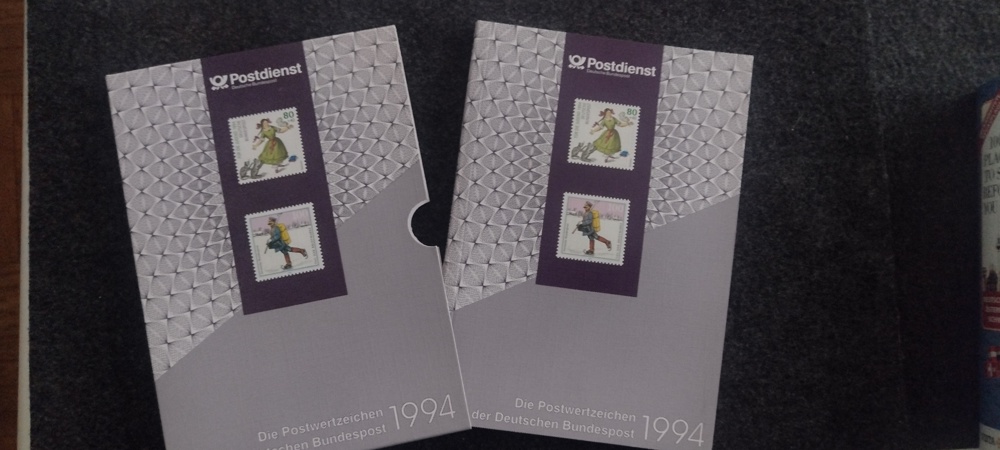 Jahrbuch 1994 Postwertzeichen 
