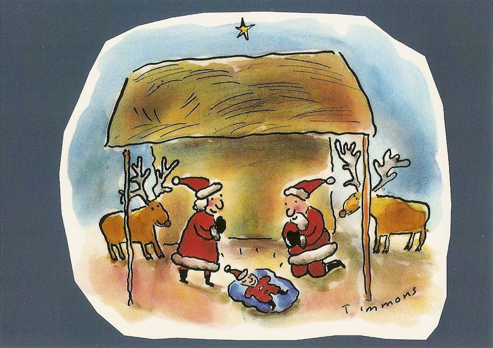 sehr schöne Postkarten mit Motiven zu Weihnachten und Sylvester, Sticker Herma Weihnachten