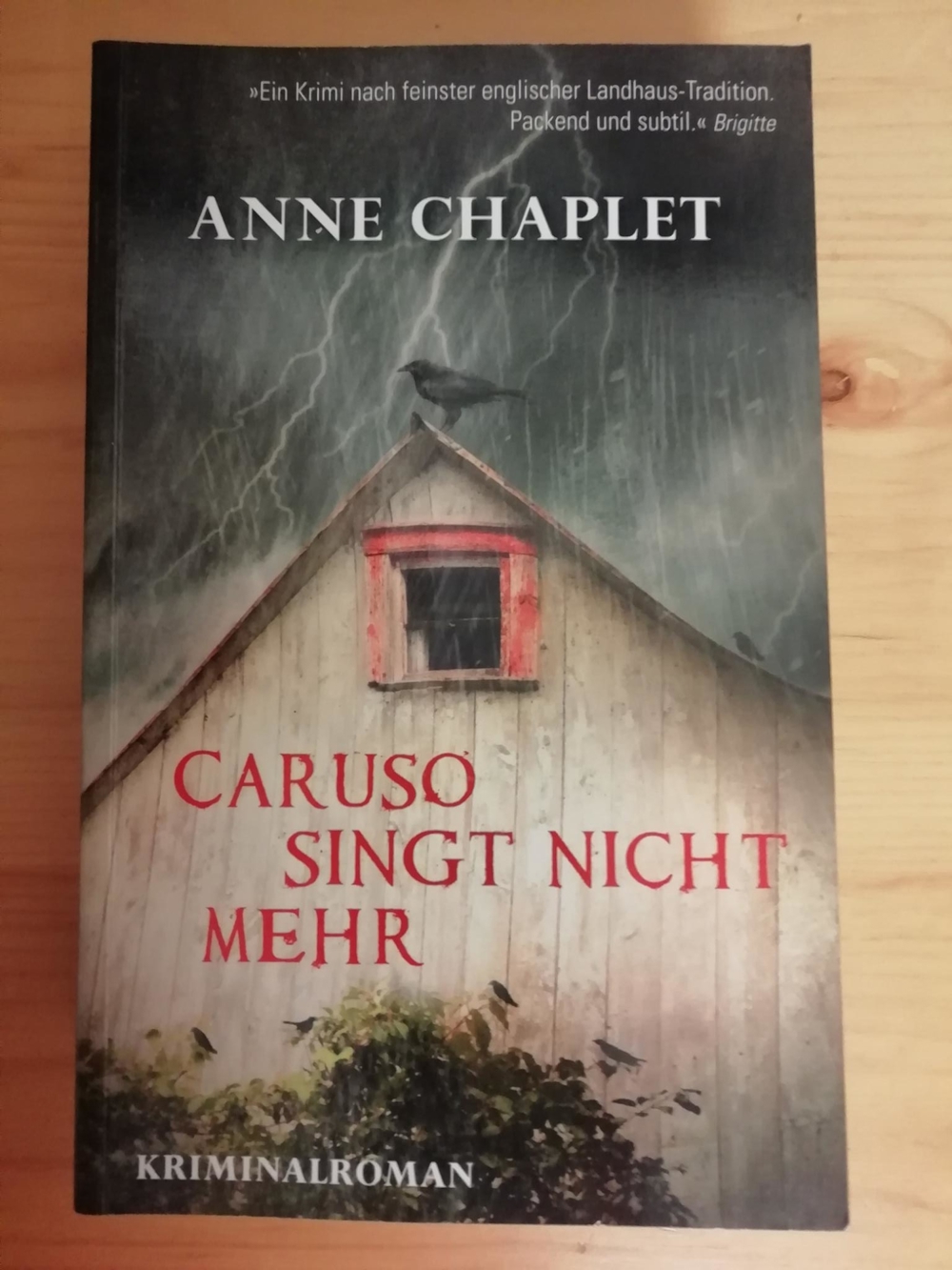 Caruso singt nicht mehr - Anne Chaplet - Krimi - Softcover