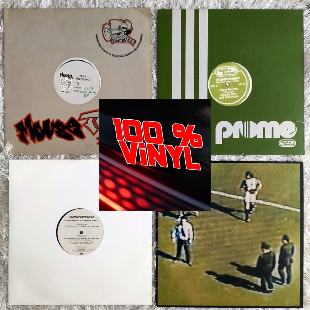 20 Breakbeat Vinyl Schallplatten #techno #clubsound #electronic