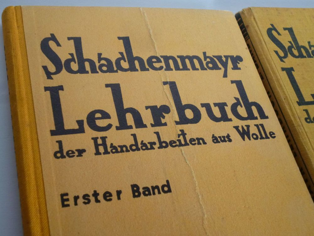 ++ Schachenmayr Lehrbuch Band 1+2 ++ Wolle Stricken Häkeln #2301A