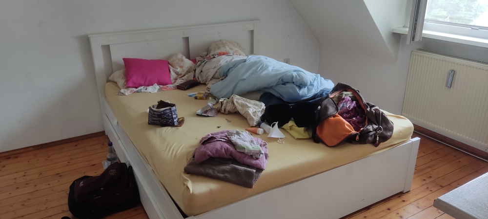 Ikea Songesand Bett mit Schubladen und Lattenrost