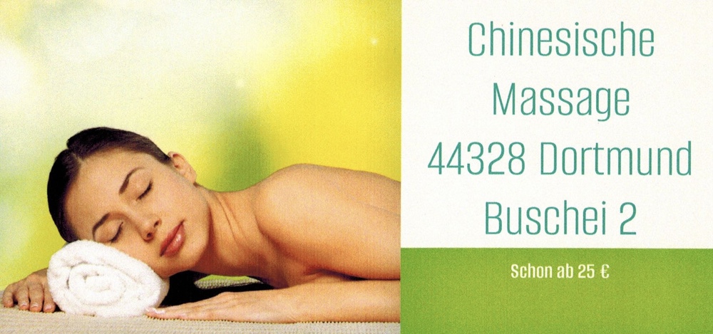 Chinesische Massage in Dortmund