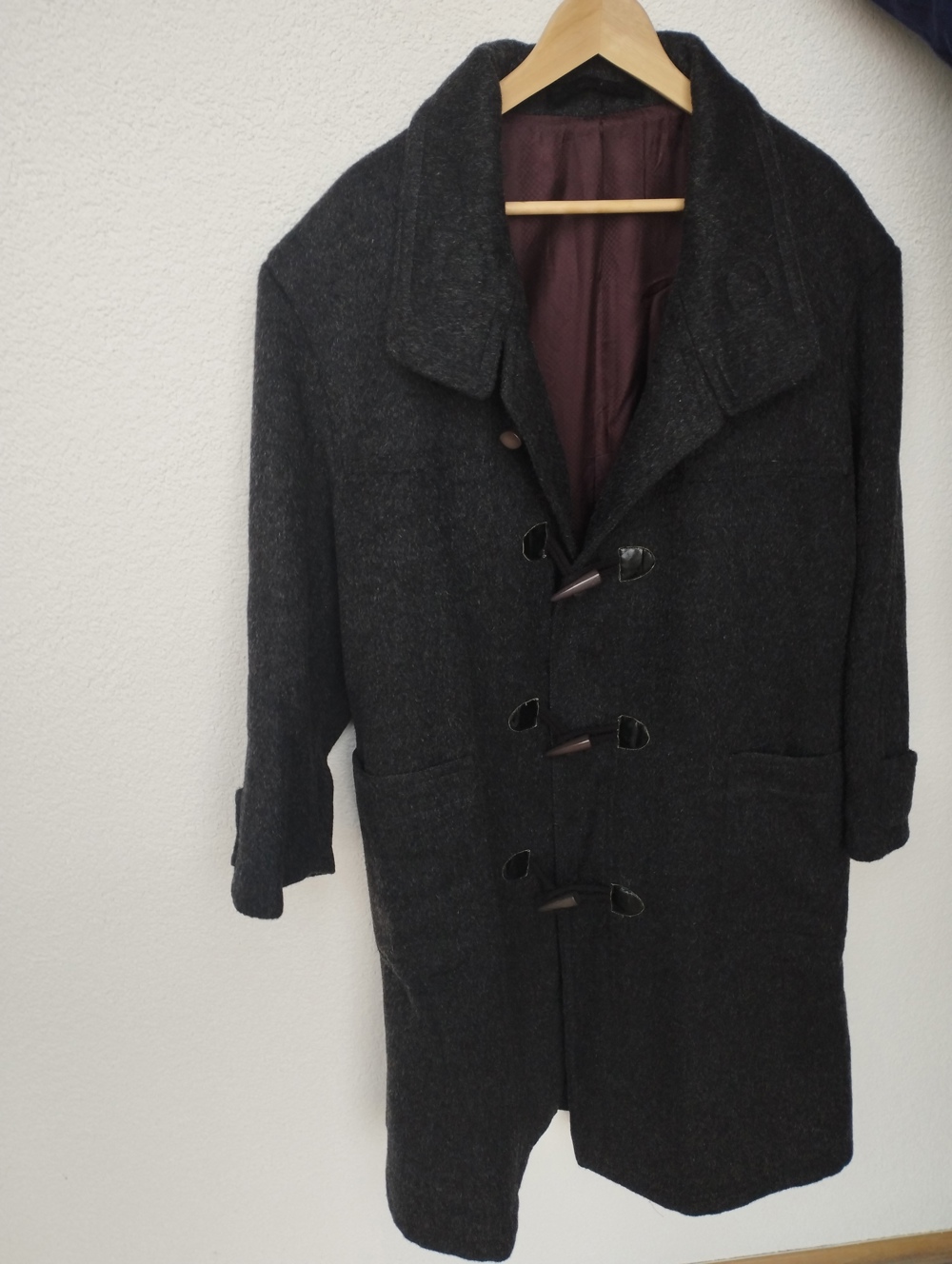 Hochwertiger Herrenmantel von Peter Hahn Hochwertiger Herrenmantel von Peter Hahn