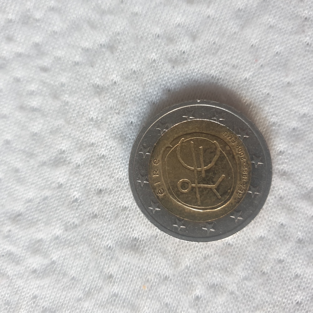 2 Euro Münze männchen 
