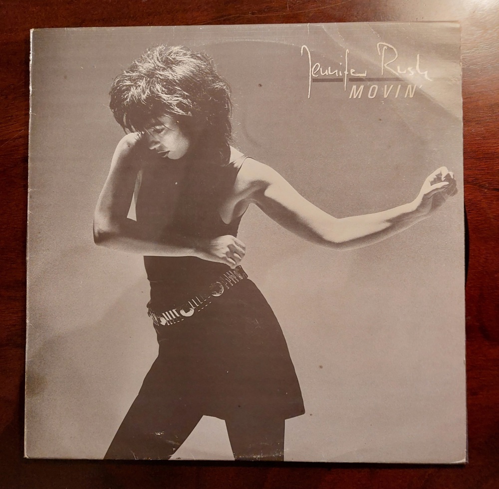 Jennifer Rush - Movin LP 1985 Vinyl