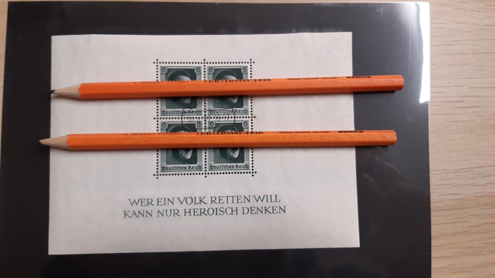 Briefmarken Dt. Reich Block 1937 postfrisch