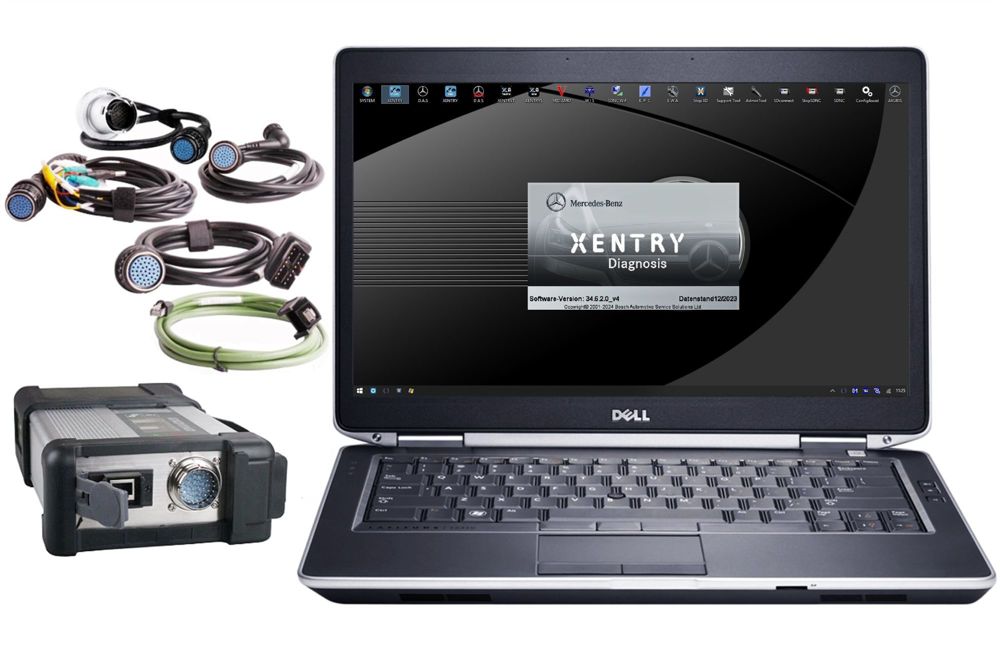 Mercedes Diagnose XENTRY 12-2023 Vollversion inkl. NFZ + LKW Vediamo HHT WIS EPC SDconnect