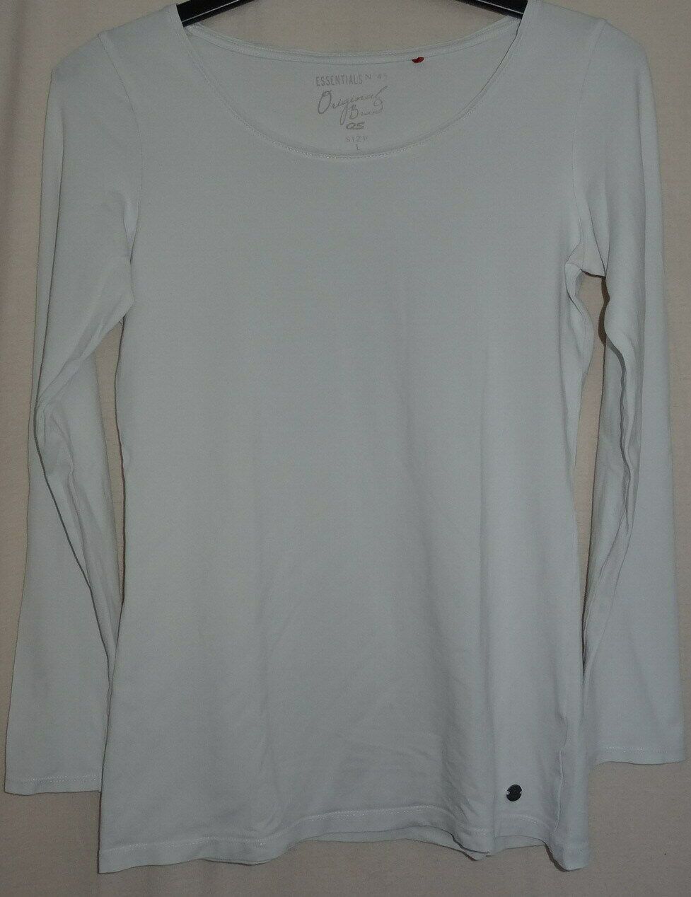 KA QS Essentials N 45 Original Brand T-Shirt Gr.L Baumwolle Elasthan wenig getragen gut erhalten