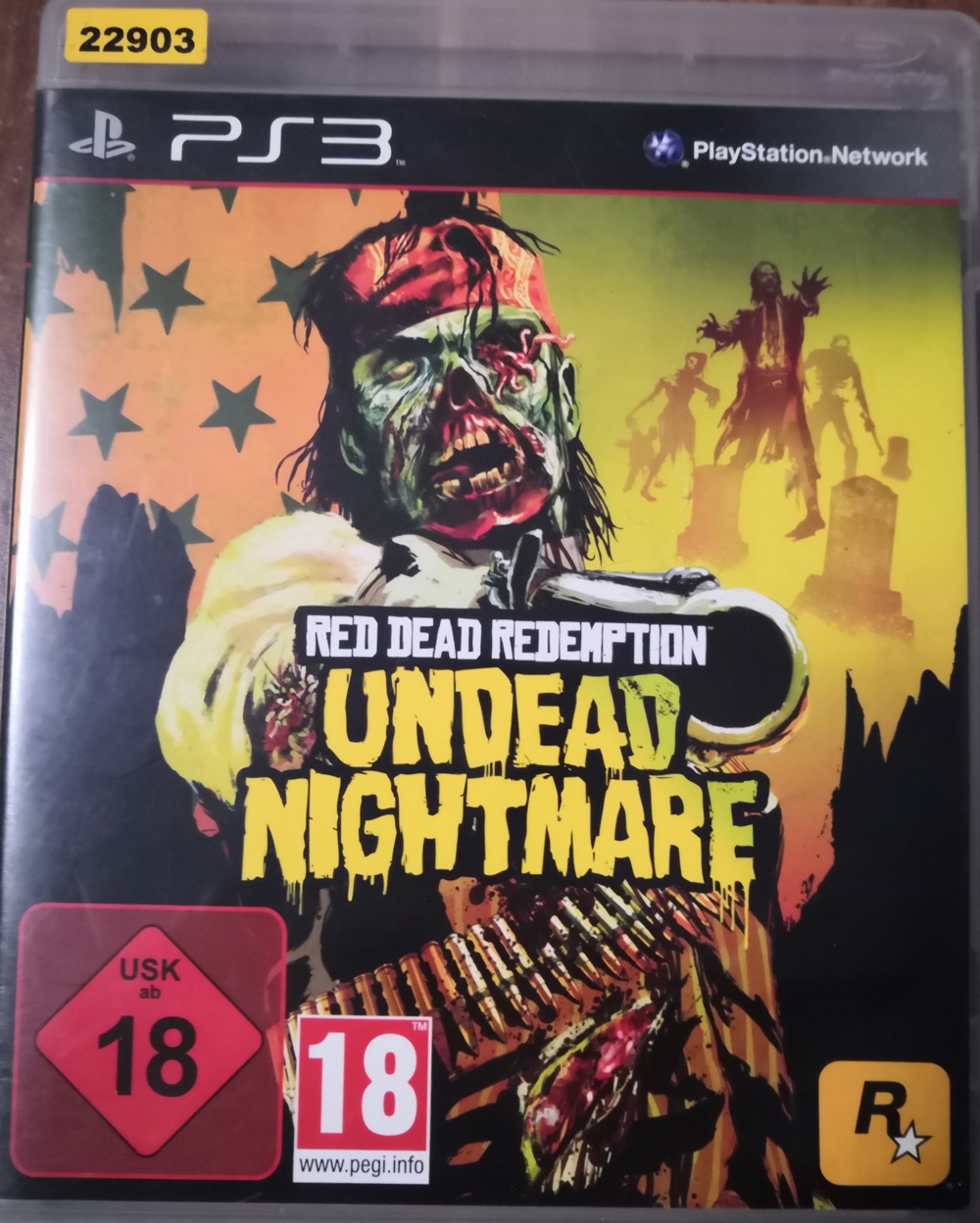 PS3 Playstation 3 Videospiel Red Dead Redemption Undead Nightmare