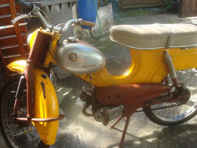 Oldtimer Moped 50ccm - Rabeneick Binetta Star Bj. 1960 - Restaurierung   Teileträger