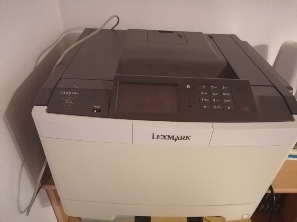 Lexmark cs510 de Laserdrucker 