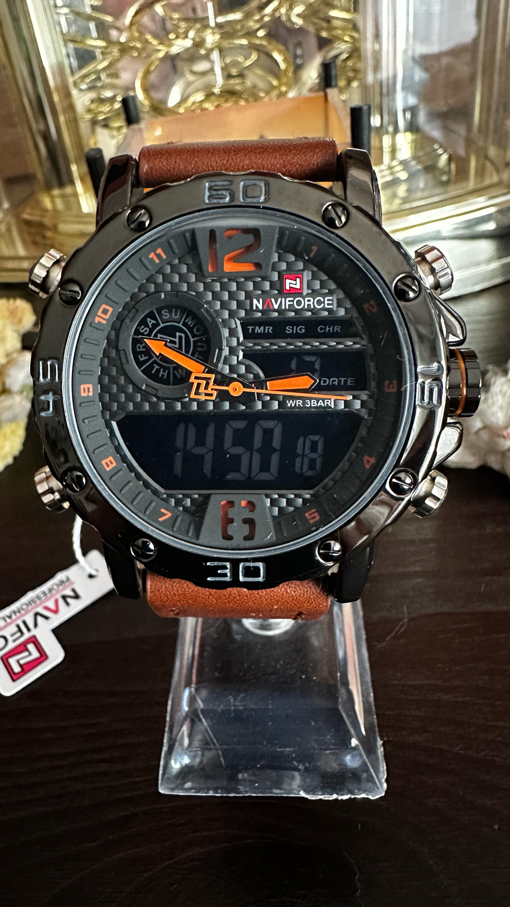 Herren Uhr, Armbanduhr    Chronograph  NEU  Mit Hersteller Garantie 