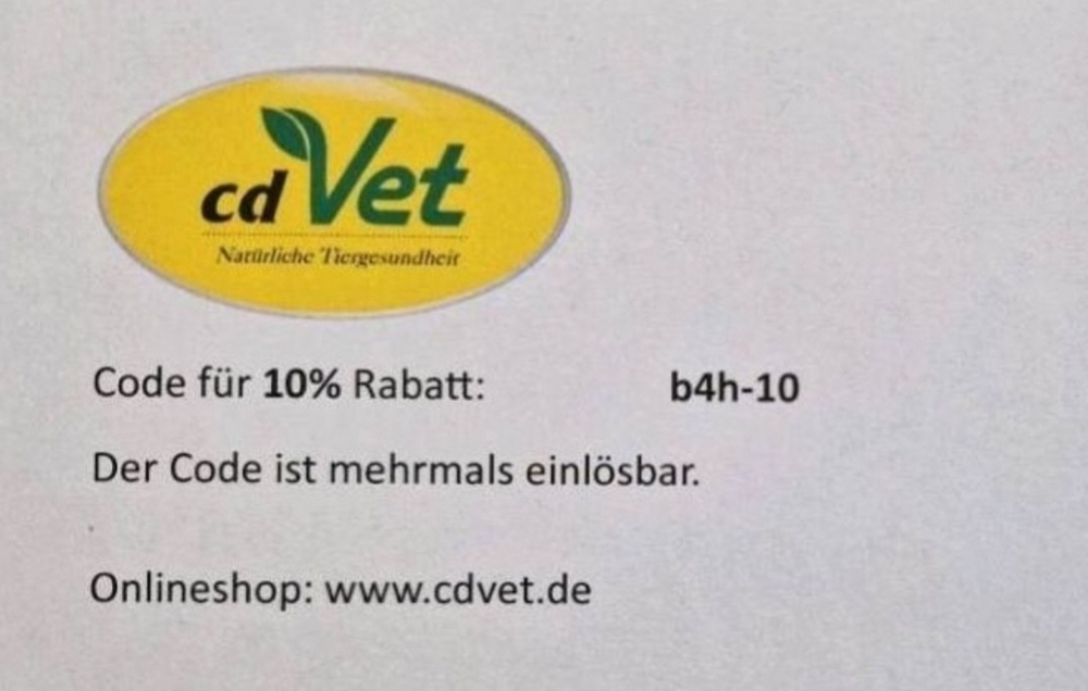 Rabattcode CdVet 