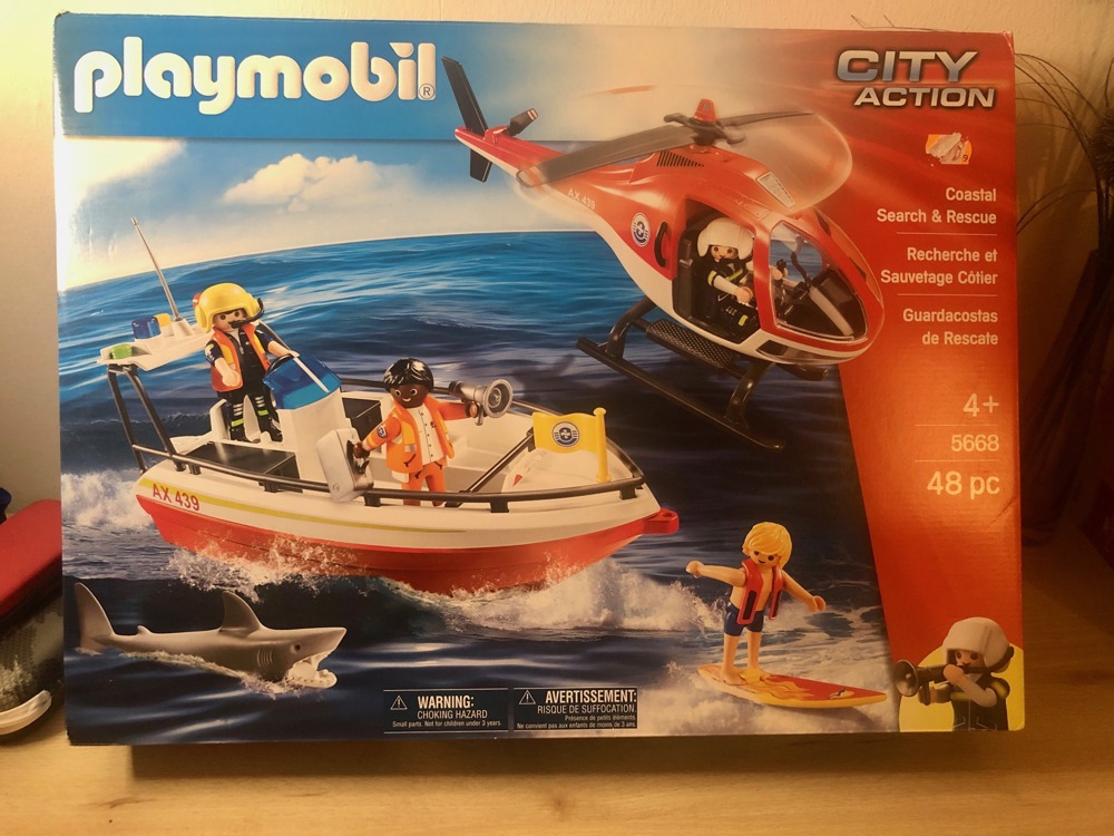 Playmobil City Action - 5668 - Spezialeinsatz der Küstenwache mit OVP