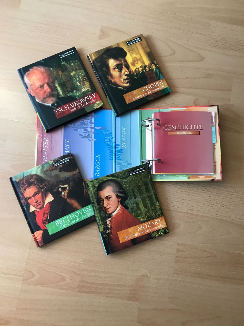Kleiner Musikführer Klassik (Starterset) + 4 CDs