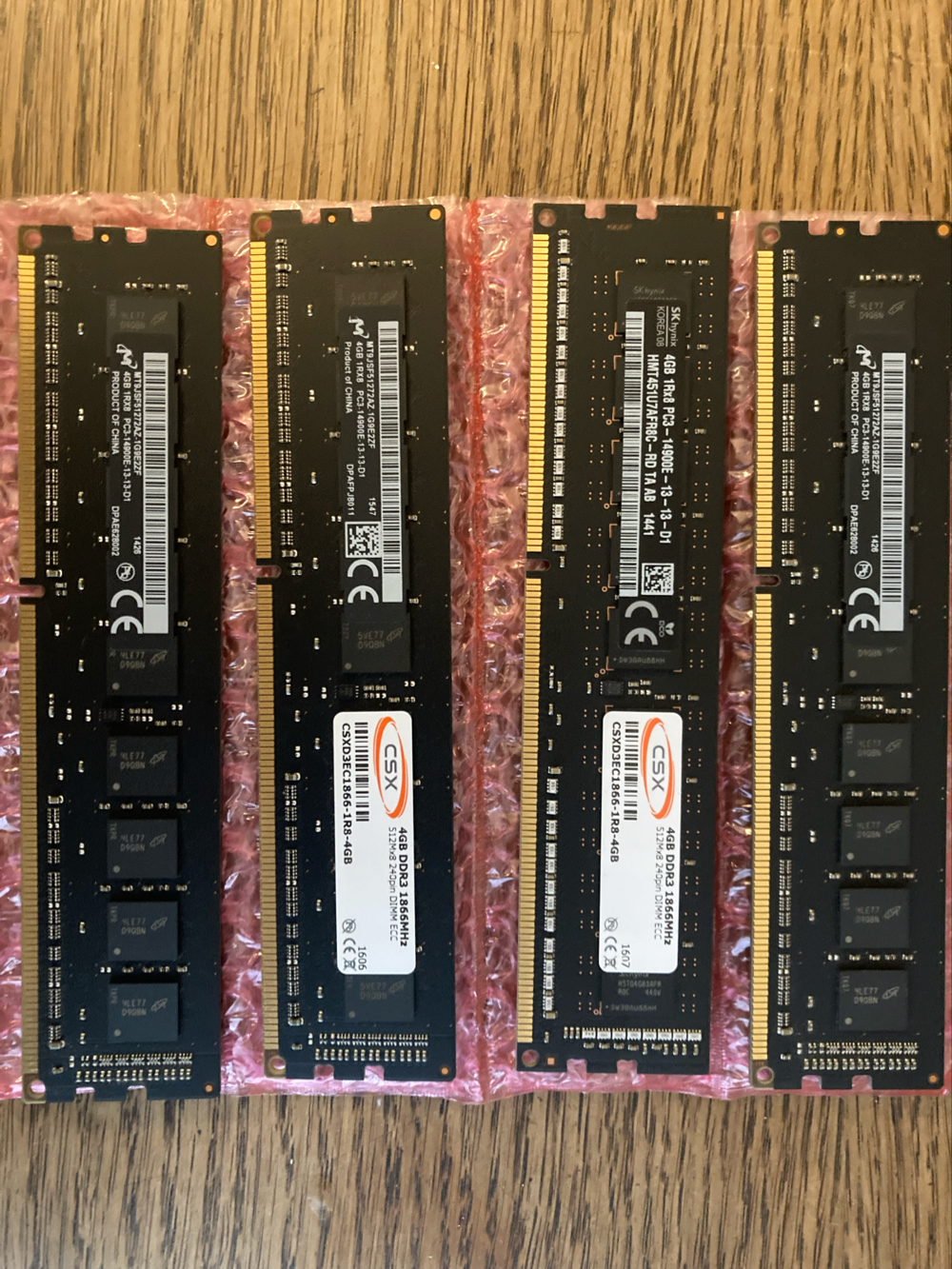 RAM 4GB DDR3 1866Mhz