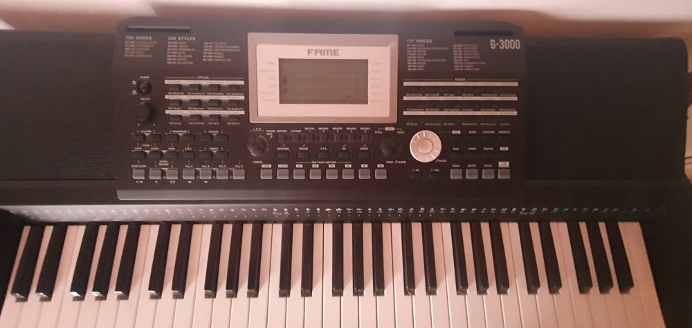 FAME Entertainer-Keyboard, G-3000 Homekeyboard - Keyboardp