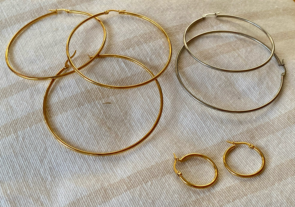 Etlicher schicker MODESCHMUCK * Creolen Ohrhänger Ohrstecker gold silber Ohrringe