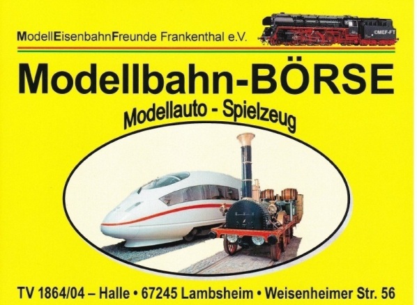 ModellbahnBÖRSE 67245 Lambsheim - 2024-05-04